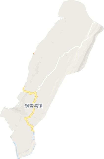 枫香溪镇电子地图