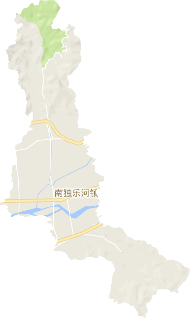 南独乐河镇电子地图
