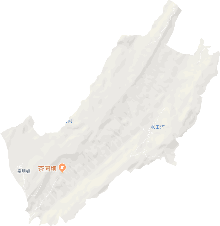 泉坝乡电子地图