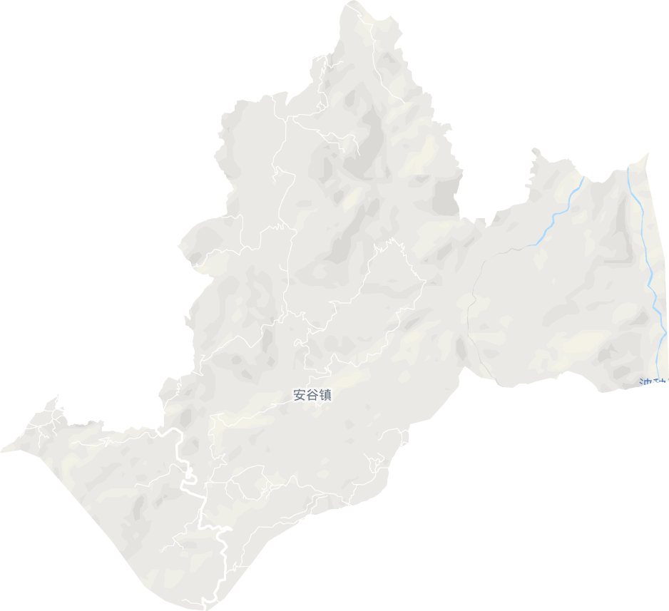 安谷乡电子地图