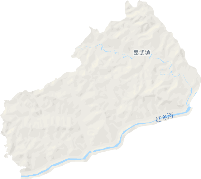 昂武乡电子地图