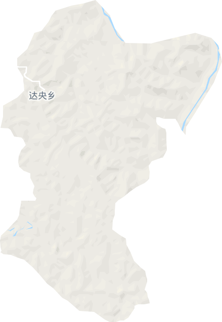 达央乡电子地图