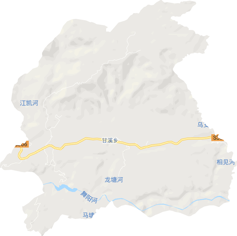 甘溪乡电子地图