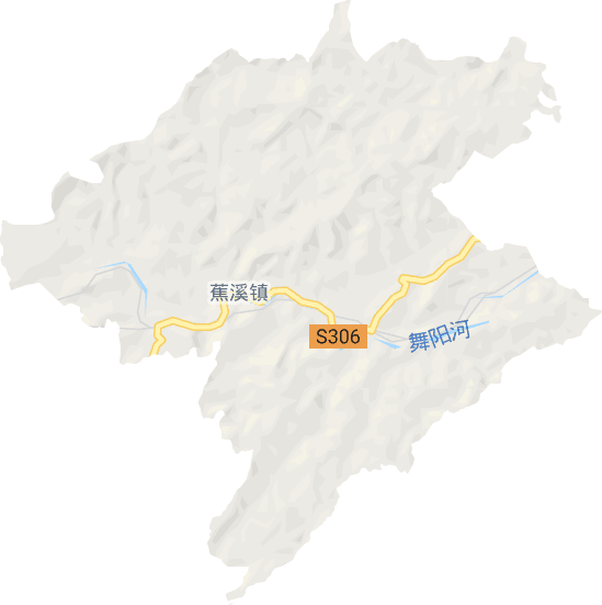 蕉溪镇电子地图