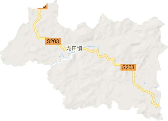 龙田镇电子地图
