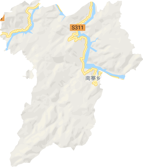 南寨乡电子地图