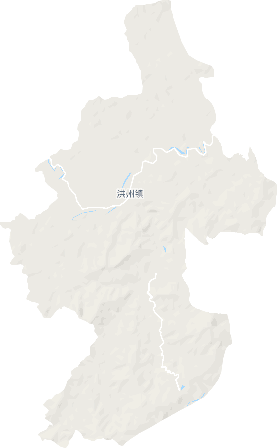 洪州镇电子地图