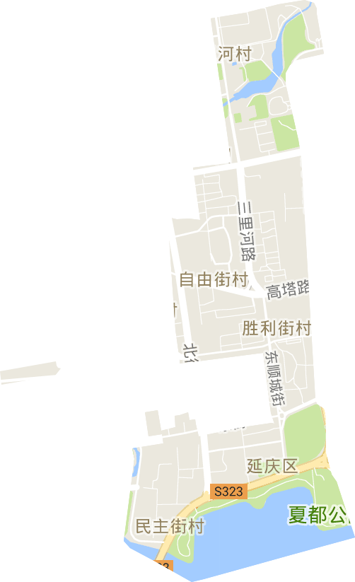 儒林街道电子地图