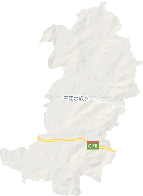 三江乡电子地图