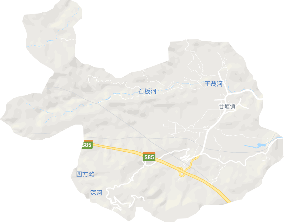 甘塘镇电子地图