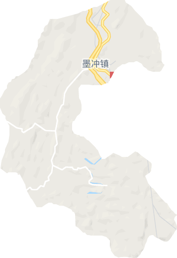 墨冲镇电子地图