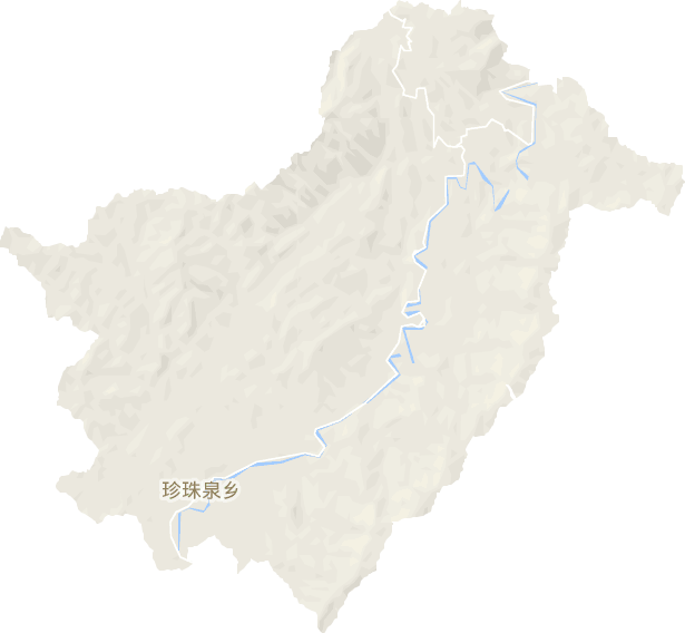 珍珠泉乡电子地图