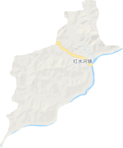 红水河镇电子地图