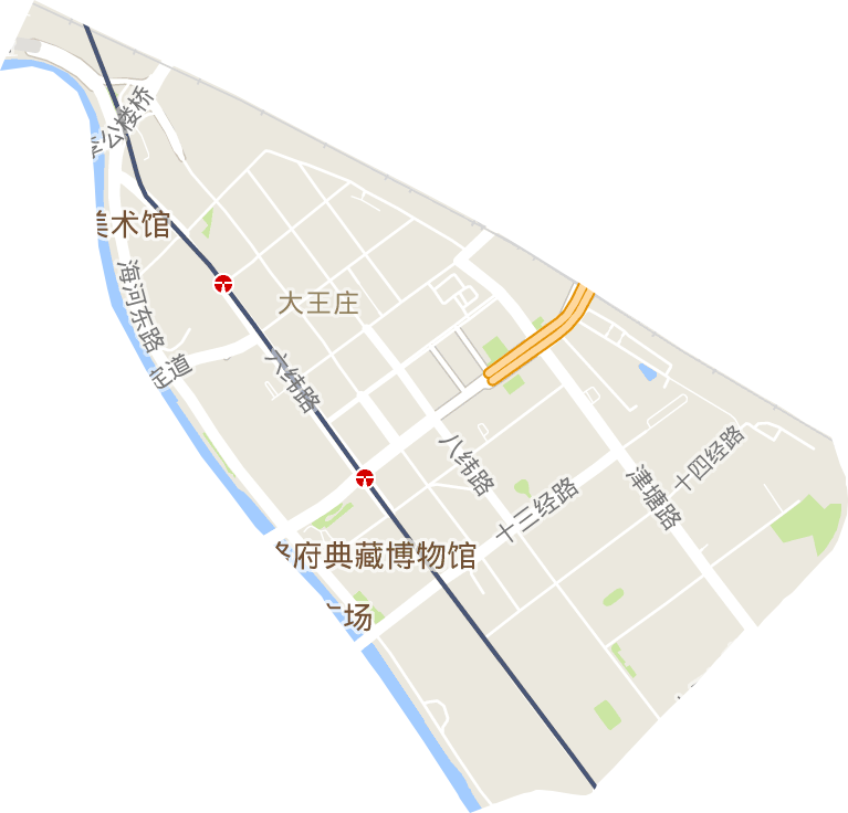 大王庄街道电子地图