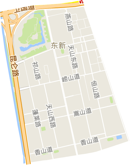 东新街道电子地图