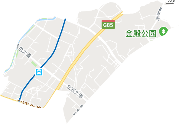 金辰街道电子地图