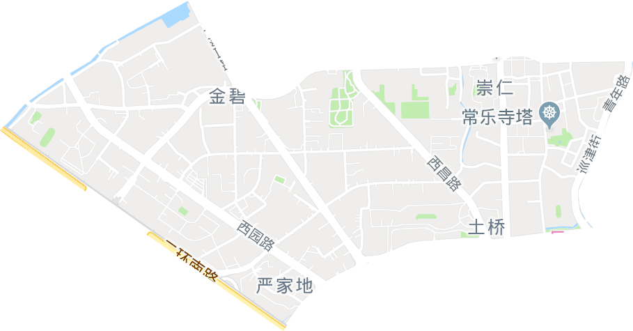金碧街道电子地图