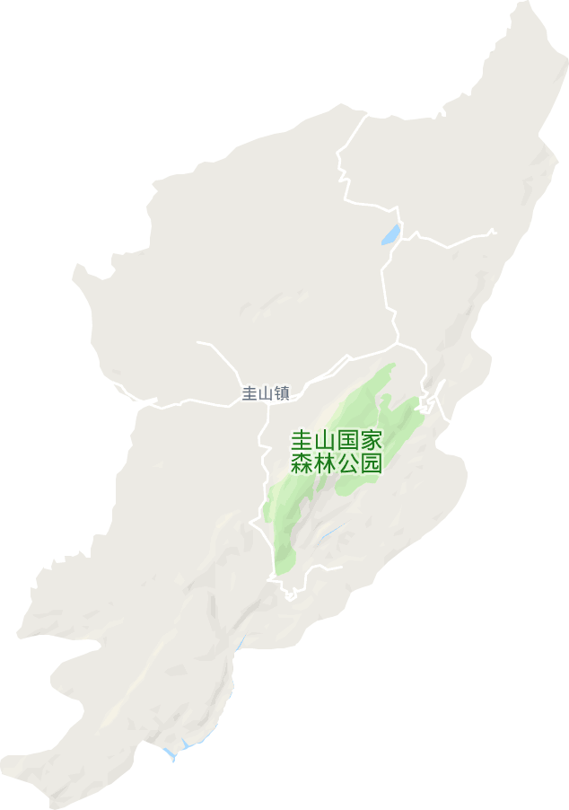 圭山镇电子地图