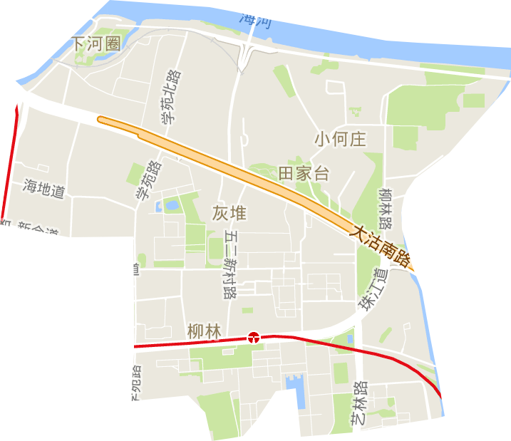 柳林街道电子地图