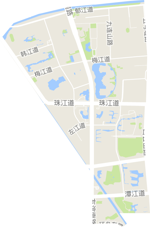 梅江街道电子地图