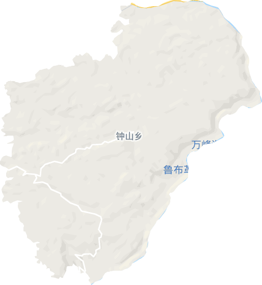 钟山乡电子地图
