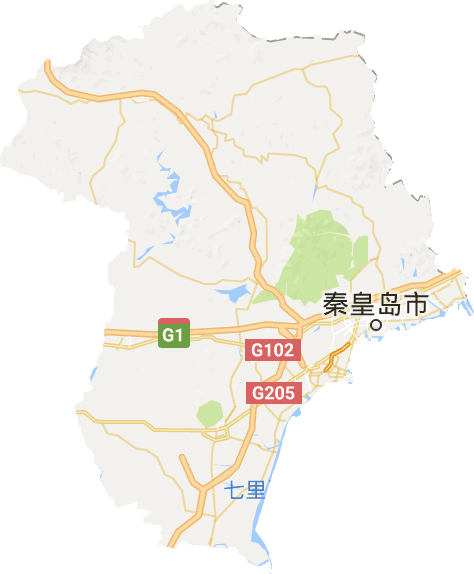 秦皇岛高清地图