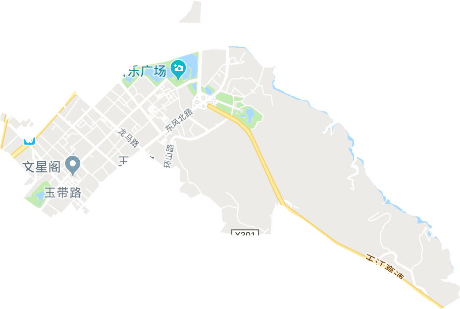 玉兴路街道电子地图