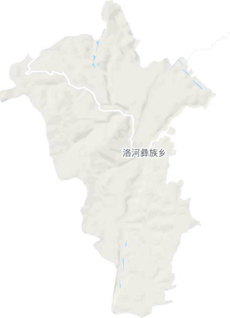 洛河乡电子地图