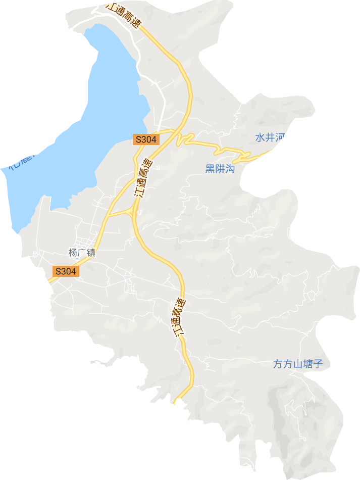 杨广镇电子地图