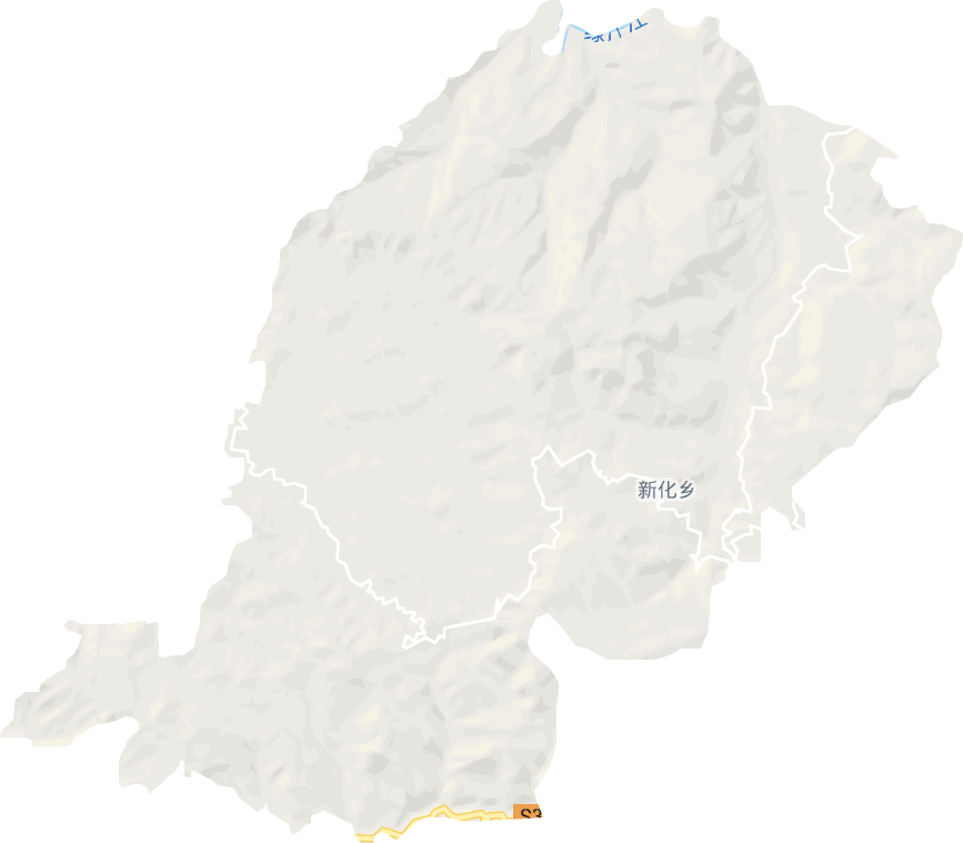 新化乡电子地图