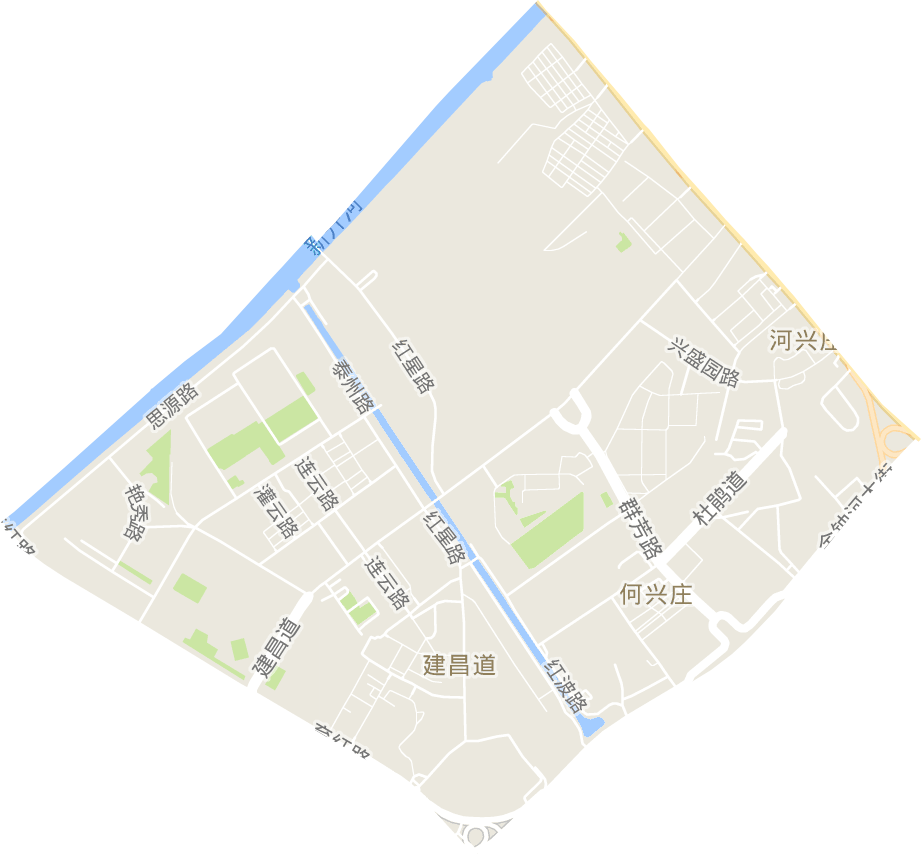 建昌道街道电子地图