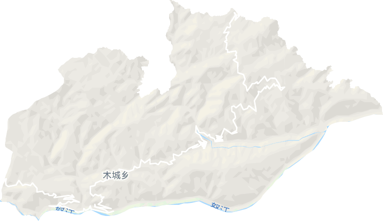 木城彝族傈僳族乡电子地图