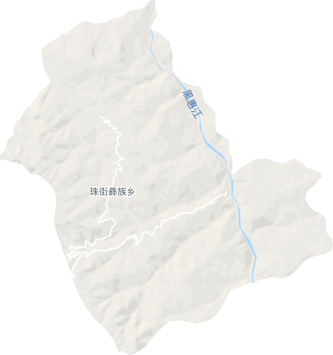 珠街彝族乡电子地图