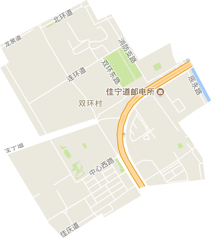 双环村街道电子地图