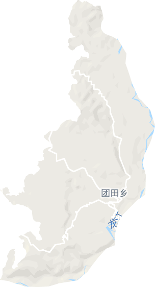 团田乡电子地图