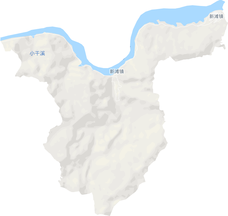 新滩镇电子地图