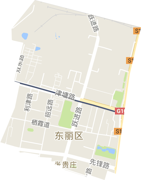 张贵庄街道电子地图