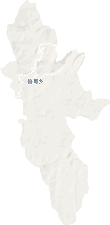 鲁甸乡电子地图
