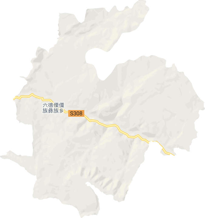 六德傈僳族彝族乡电子地图