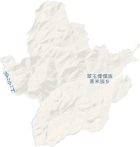 翠玉傈僳族普米族乡电子地图
