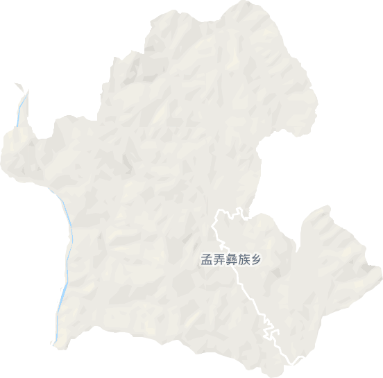 孟弄彝族乡电子地图