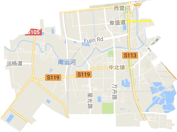 中北镇电子地图