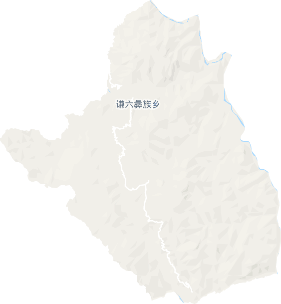 谦六彝族乡电子地图