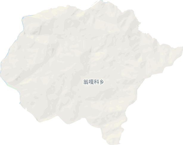 翁嘎科镇电子地图