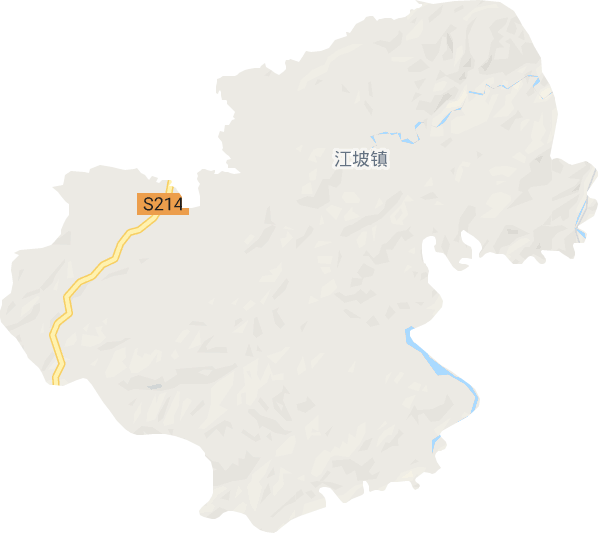 江坡镇电子地图