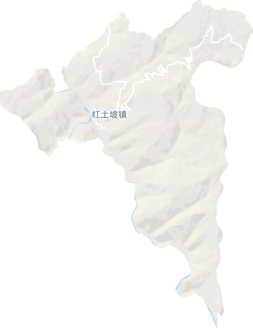 红土坡镇电子地图
