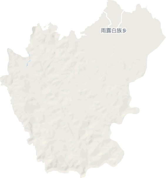 雨露白族自治乡电子地图