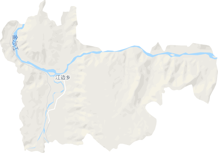 江边乡电子地图