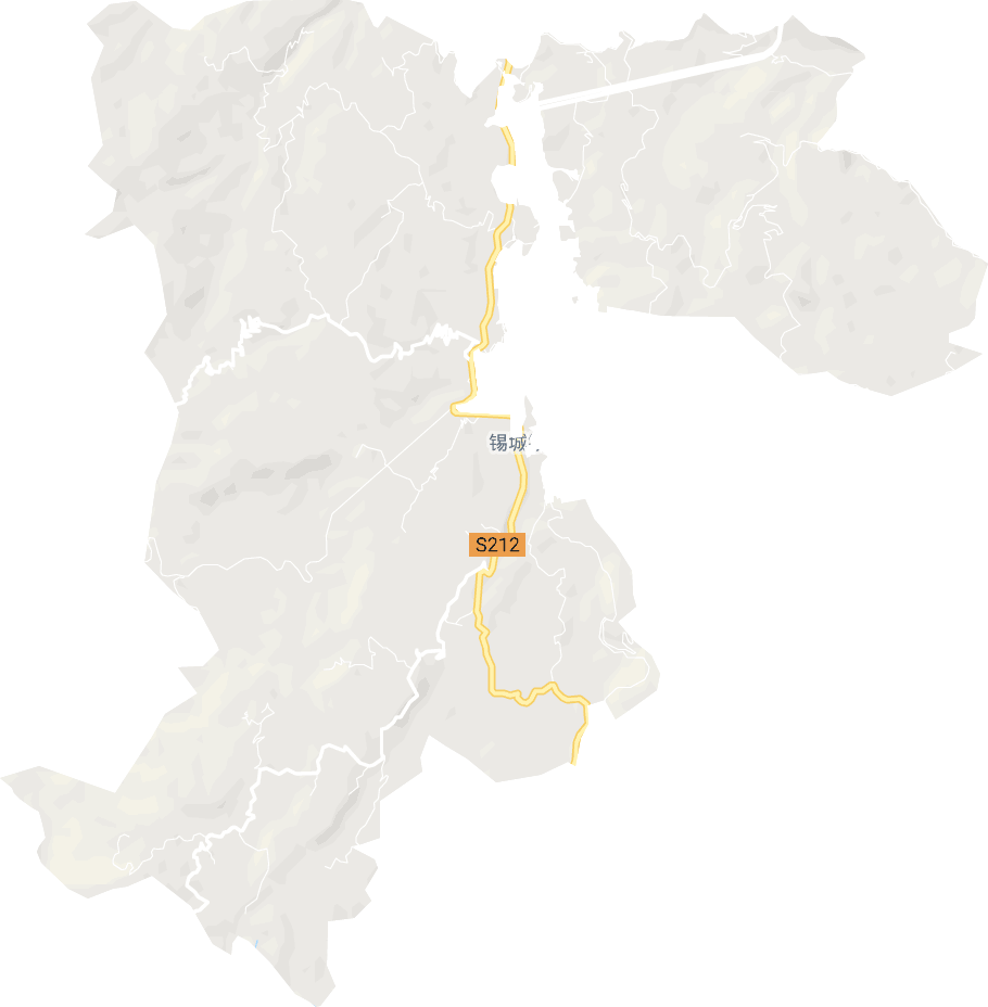 锡城镇电子地图