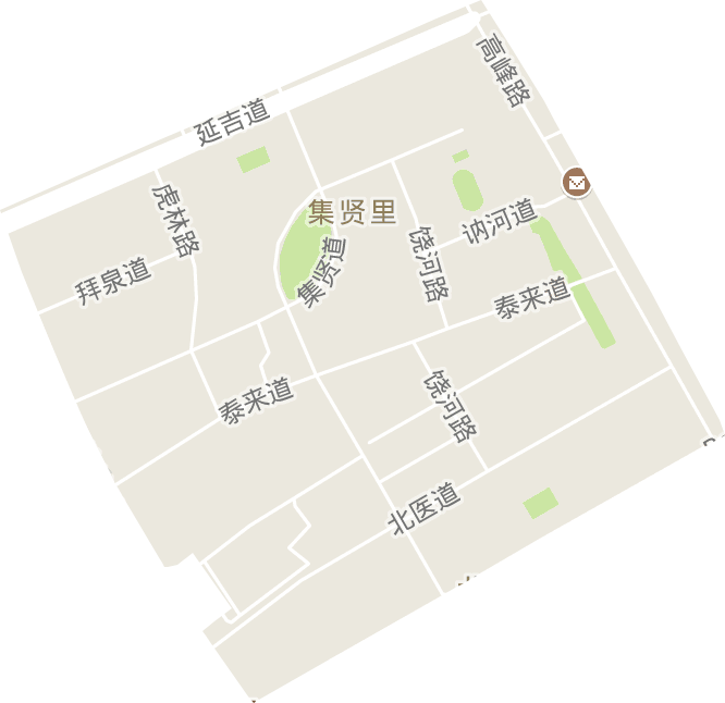 集贤里街道电子地图
